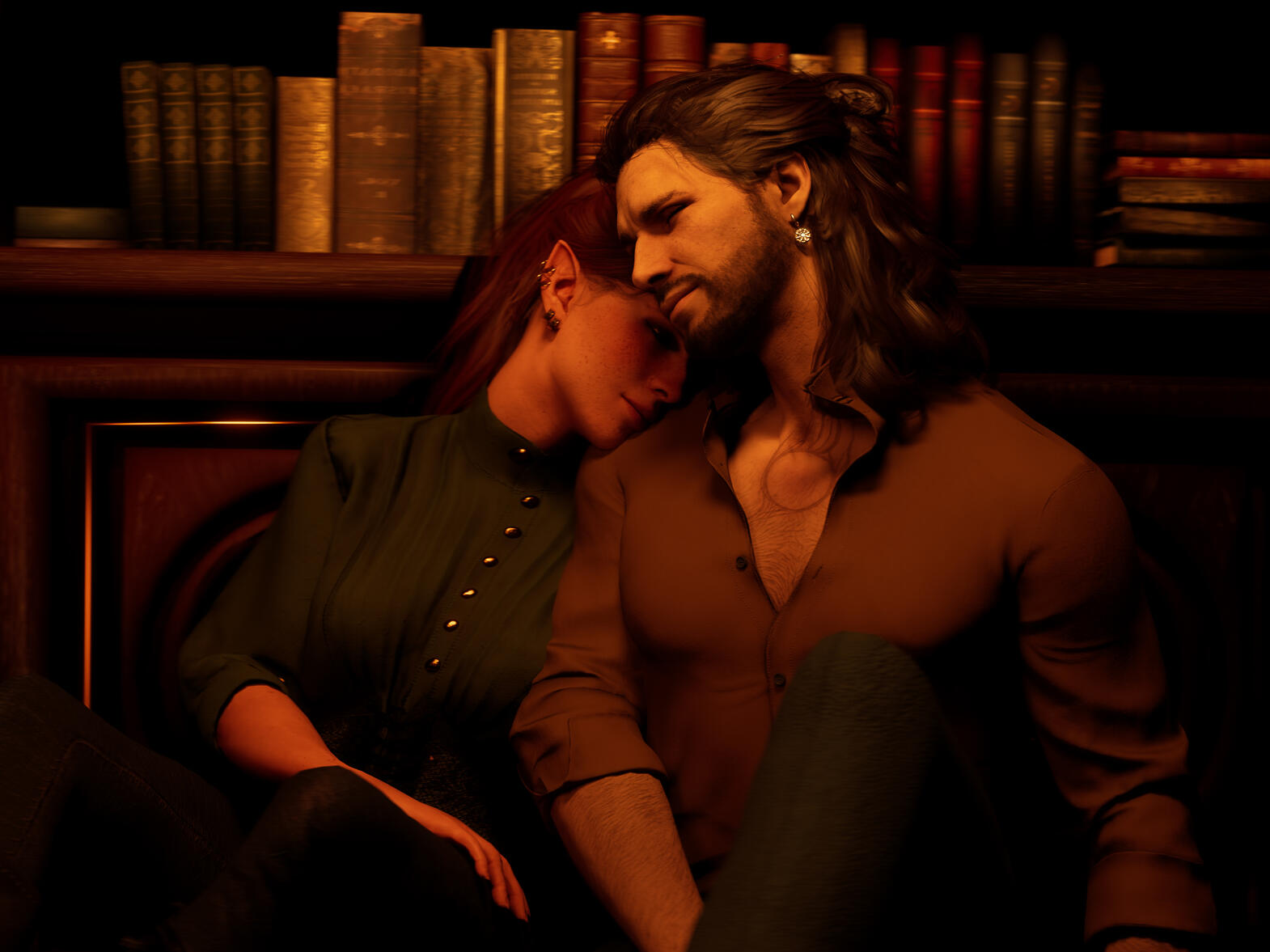 Respite Between Reading (Duo Render)